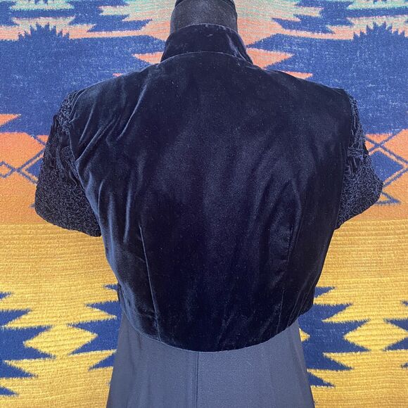 Vintage Petite Sophisticate Jacket Midi Dress. Size 6. USA. Whimsygoth. Bohemian - Picture 8 of 16